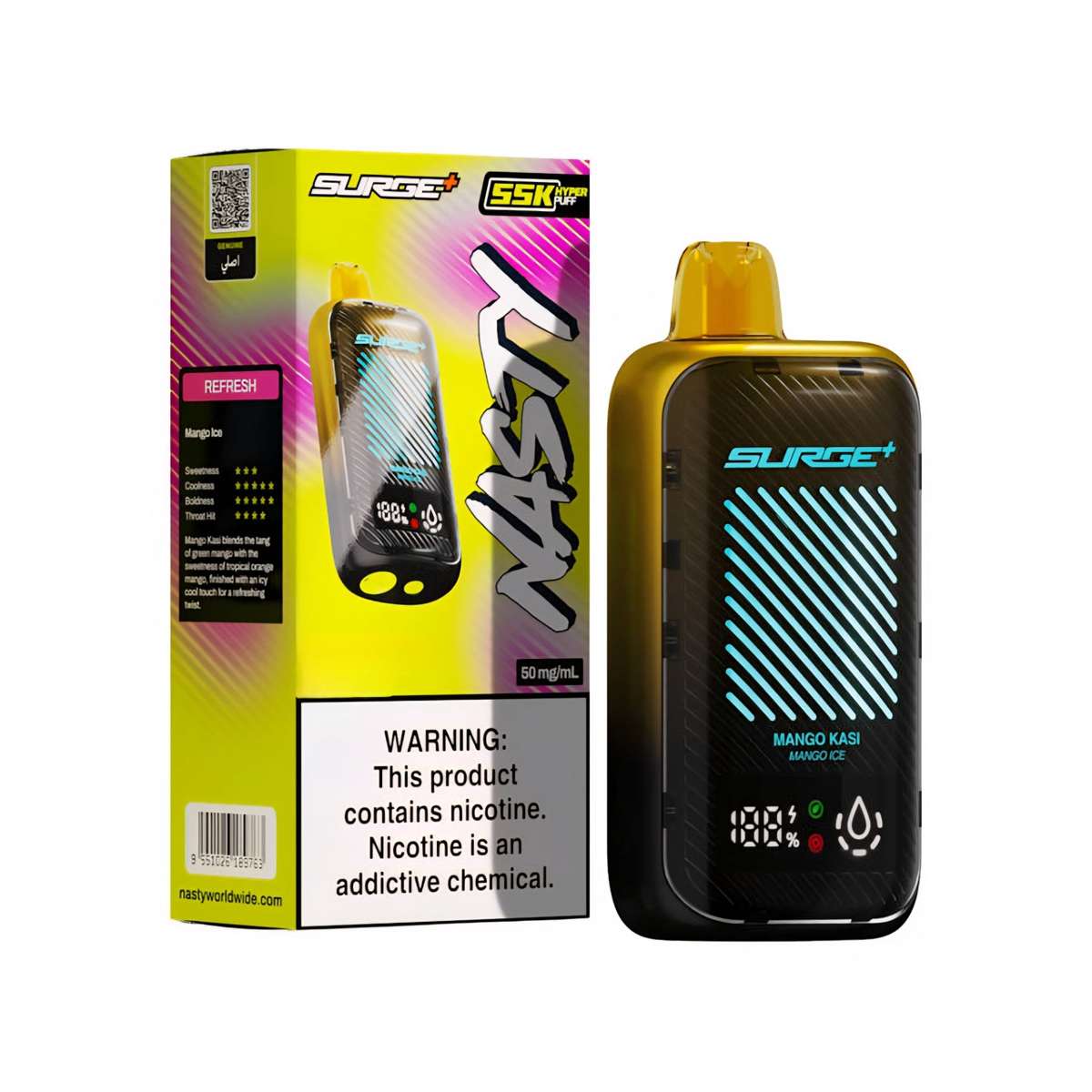 Nasty Bar Surge 55k Puffs Disposable Vape