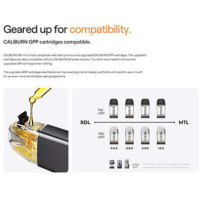 Uwell Caliburn G4 Mini Vape Pod Kit