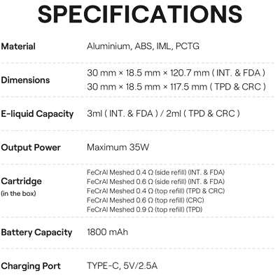Uwell Caliburn G4 Pro Vape Pod Kit