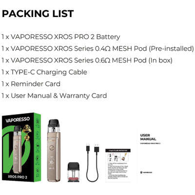 Vaporesso XROS PRO 2 Vape Pod Kit