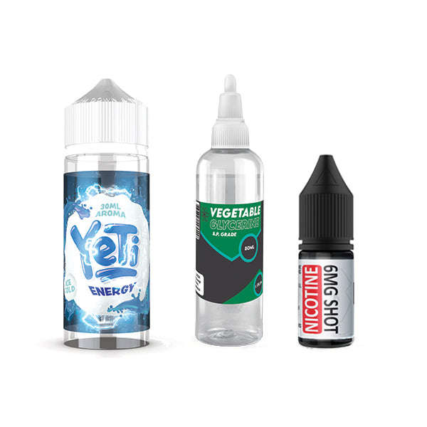 120ml Yeti Vape Juice DIY Longfill Kit
