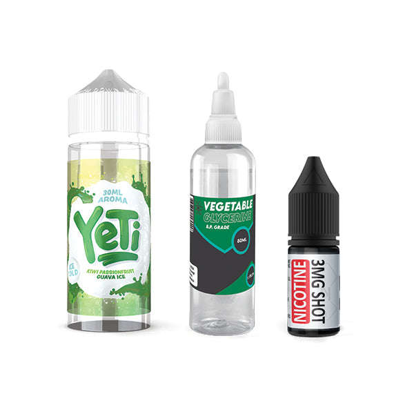 120ml Yeti Vape Juice DIY Longfill Kit