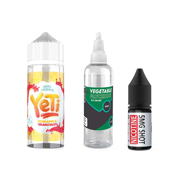120ml Yeti Vape Juice DIY Longfill Kit