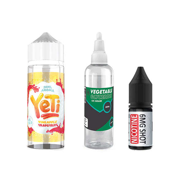 120ml Yeti Vape Juice DIY Longfill Kit