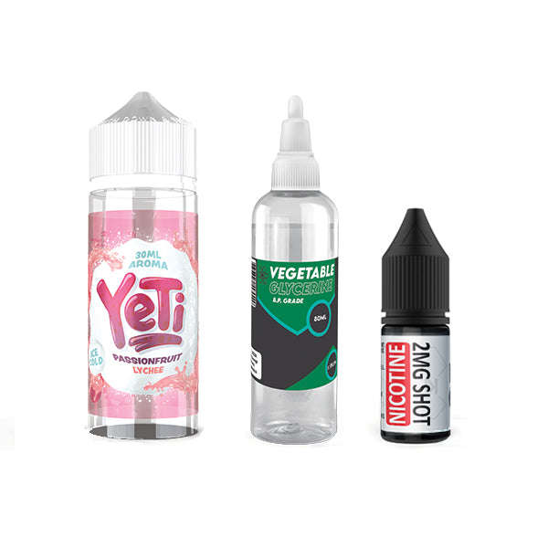 120ml Yeti Vape Juice DIY Longfill Kit