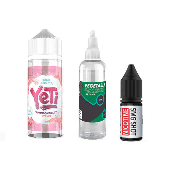 120ml Yeti Vape Juice DIY Longfill Kit