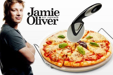 Jamie Oliver Pizza Stone and Serving Rack
