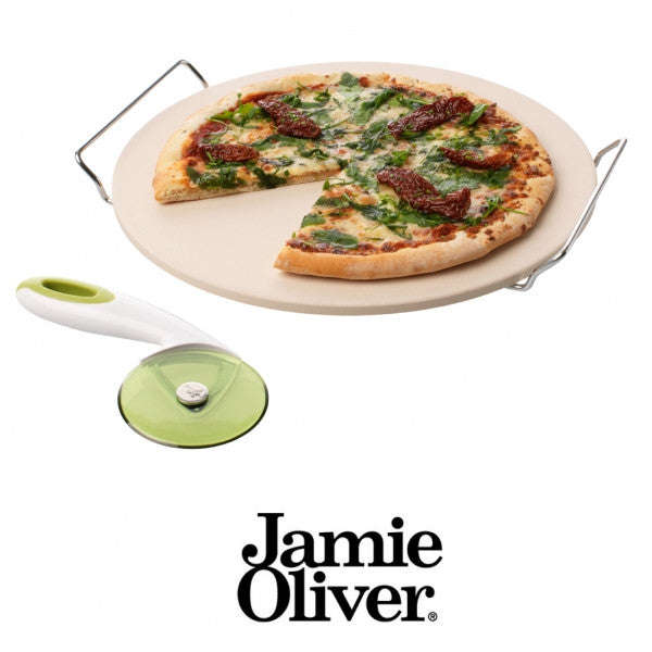 Jamie Oliver Pizza Stone and Serving Rack