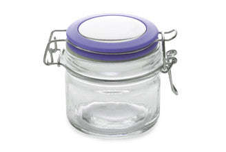 Maxwell & Williams Cosmopolitan Colours Cliptop Jar 100ml - Purple