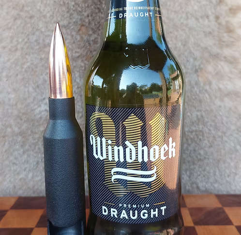 14.5mm Mat Black Bottle Opener 57Cal