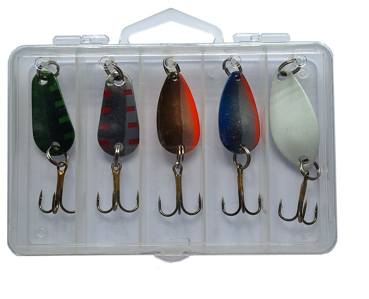 5Pce Spinner Lure Set