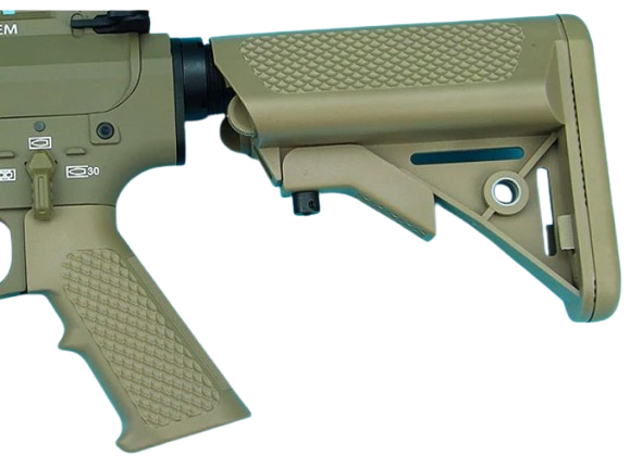 G&P MOTS Keymod Stubby Killer AEG-073 DE (Typa A, Dark Earth) Airsoft Rifle