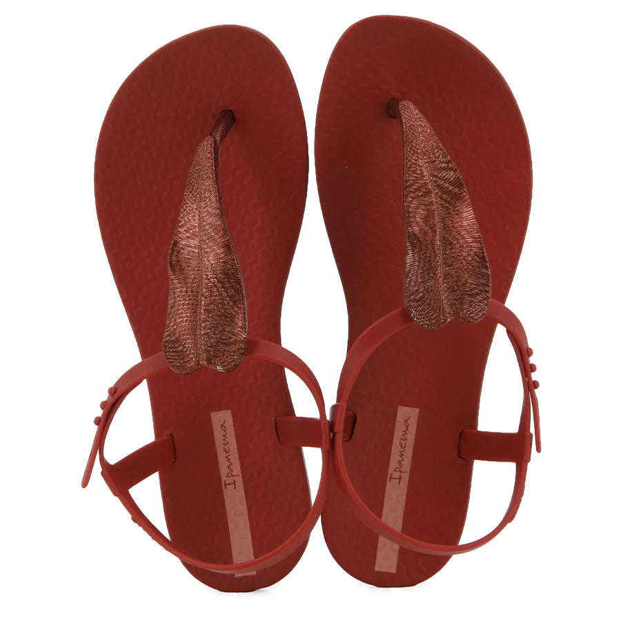 Ipanema Ladies Class Flora II Sandal Red Metallic