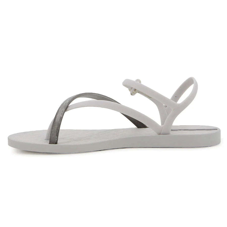 Ipanema Ladies Elegant Sandal Grey Silver