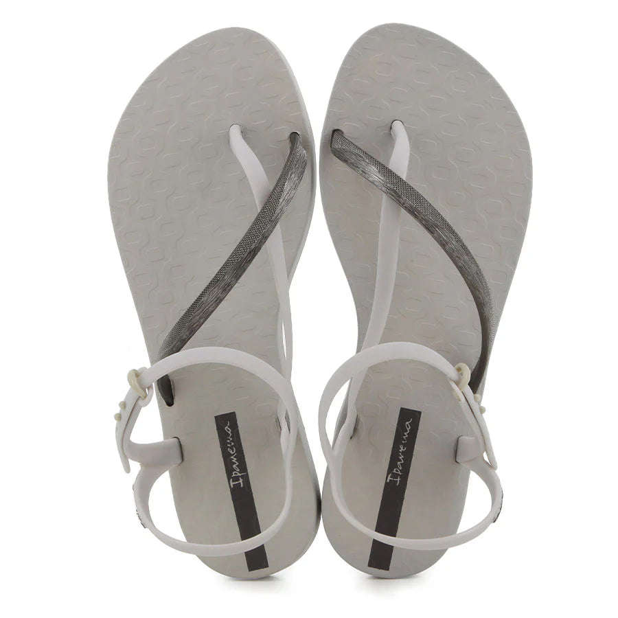 Ipanema Ladies Elegant Sandal Grey Silver