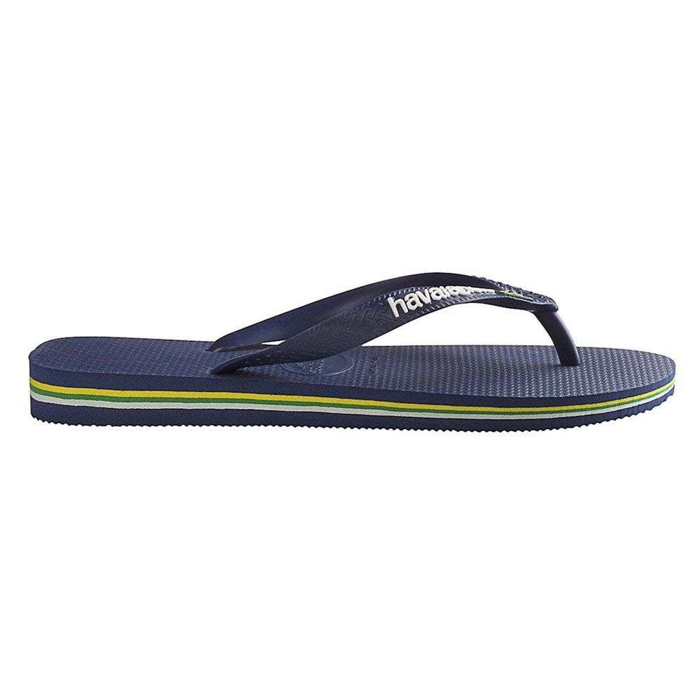 Havaianas Brazil Logo Navy Blue