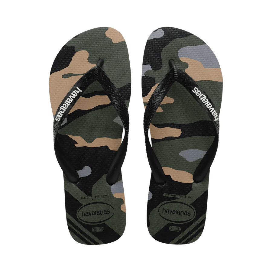Havaianas Top Camu Green