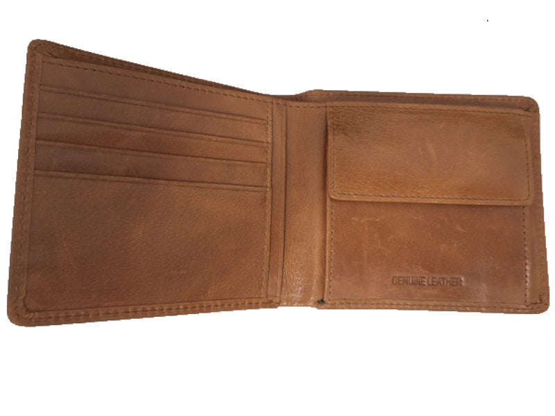 Jeep Tan Billfold Wallet