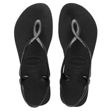 Havaianas Ladies Luna Sandals Black