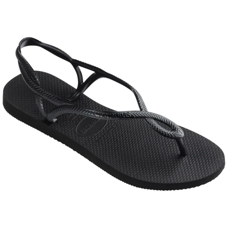 Havaianas Ladies Luna Sandals Black