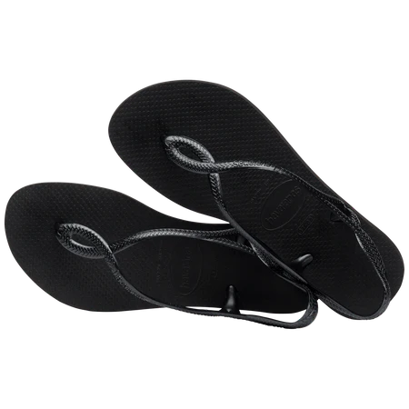 Havaianas Ladies Luna Sandals Black