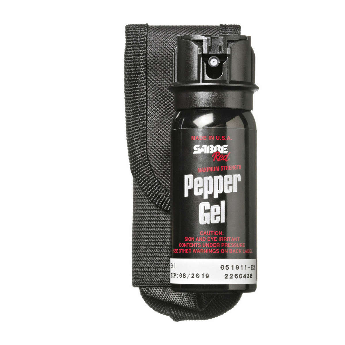 Sabre Red Tactical Flip-Top with Holster Gel 1.8oz