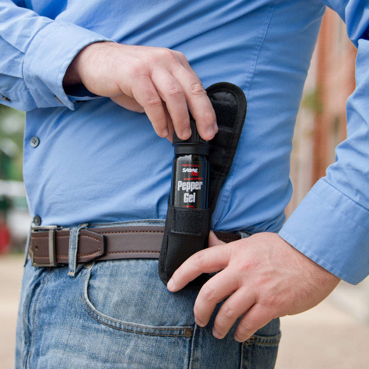 Sabre Red Tactical Flip-Top with Holster Gel 1.8oz