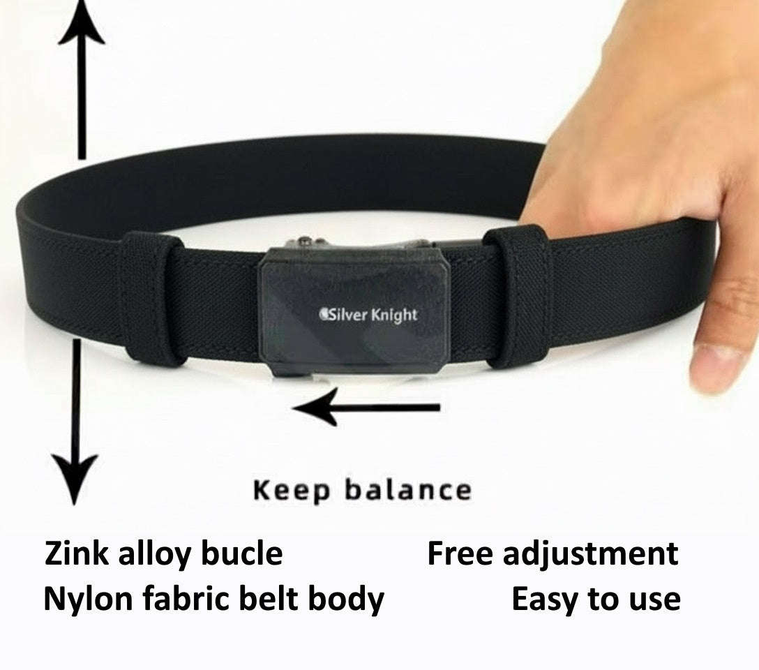 Tactical Gun Belt 140cm - Silver Knight