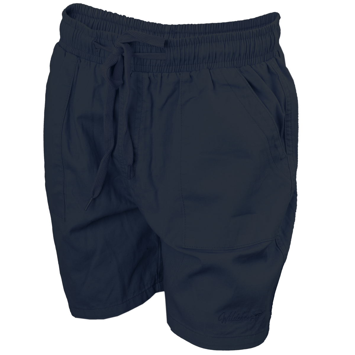 Wildebees WBL422 Steel Blue Ladies Twill Elasticated Shorts S23