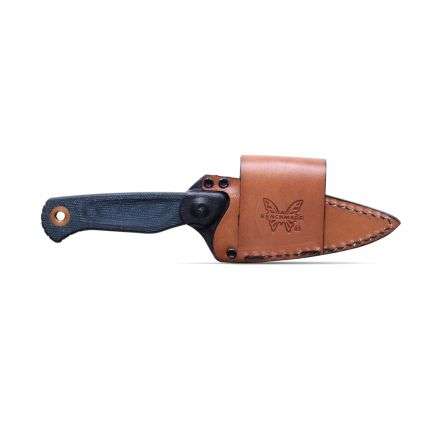 Benchmade Dacian Blue Denim Micarta Handle with StoneWash Polish Blade Finish