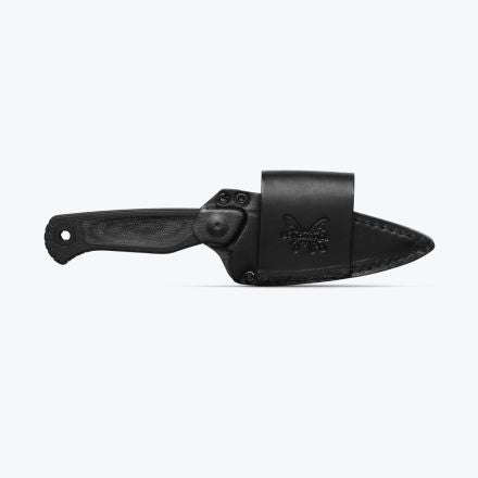 Benchmade Dacian Black Micarta Handle with Black Cerakote Blade Finish