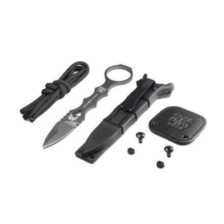 Benchmade Mini SOCP Dagger Tungsten Grey with Tungsten Grey Cerakote Coated Blade