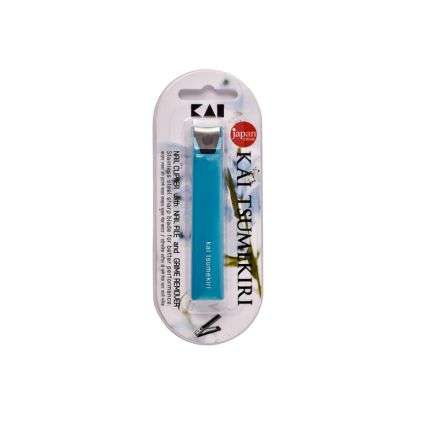 KAI Tsumekiri Nail Clipper with File Blue - Blister