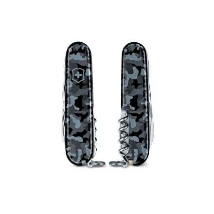 Victorinox Huntsman Grey/Blue Navy Camouflage Collection 91 mm