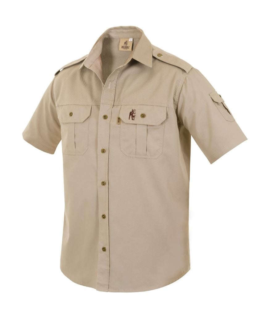 Boerboel Mens Kalahari Shirt S/S  Stone