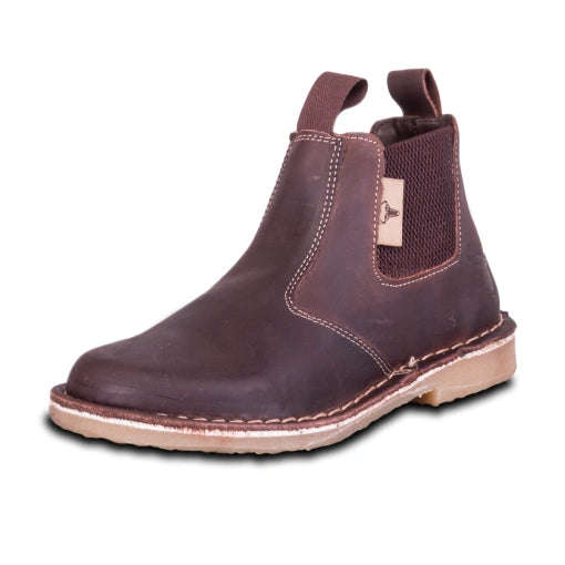 Wildebees WBL937 Brown Buffalo Ladies Chelsee Pull Up Leather