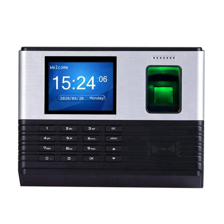 Realand AL355 Fingerprint Time Attendance with 2.8 inch Color Screen & ID Card Function & WiFi, A...