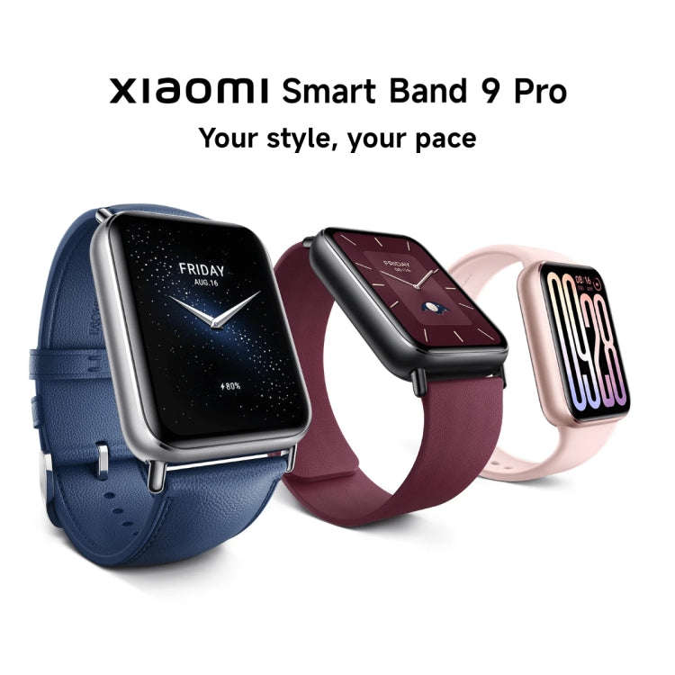Original Xiaomi Smart Band 9 Pro 1.74 inch AMOLED Screen 5ATM Waterproof Smart Watch, Support Blo...