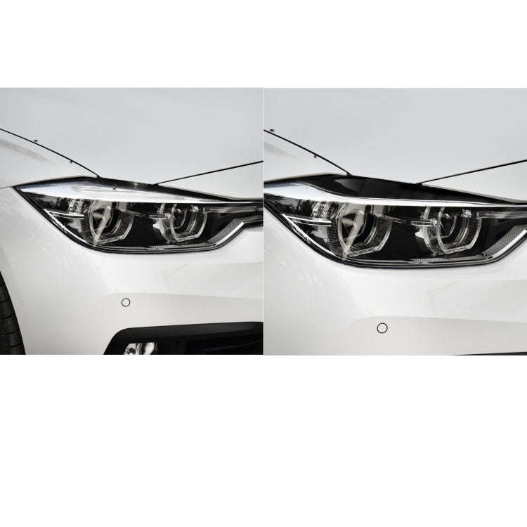 Car ABS Light Eyebrow for BMW 3 Series F30 2012-2018, For BMW 3 Series F30 2012-2018