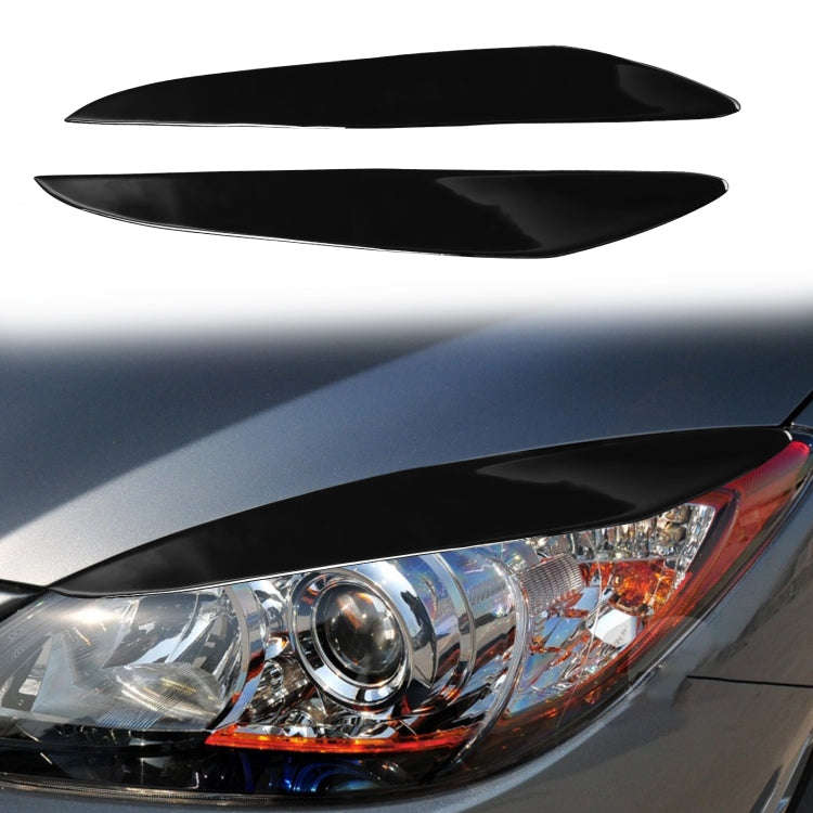 Car ABS Light Eyebrow For Mazda 3 2010-2013, For Mazda 3 2010-2013