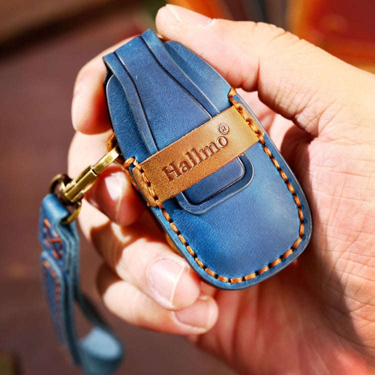 For Ford Focus/Mondeo/Maverick/Explorer/Escort/Edge 2017-2018 C231 Car Key Leather Protective Cas...