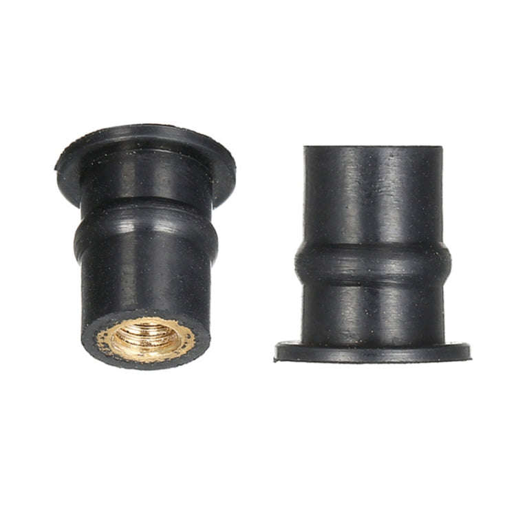 20pcs / 1 Set M5 Universal Motorcycle Windshield Brass Nuts, M5