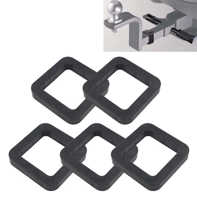 CP-3015 5 in 1 Car 2 inch Trailer Hitch Receiver Silencer Pad, 5 in 1