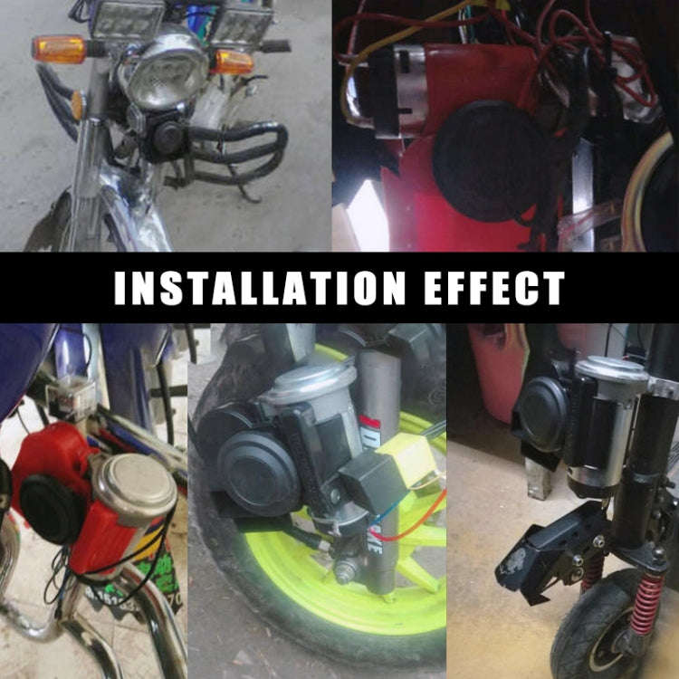 WUPP CS-381 12V Motorcycle Integrated Electric Air Pump Horn Relay