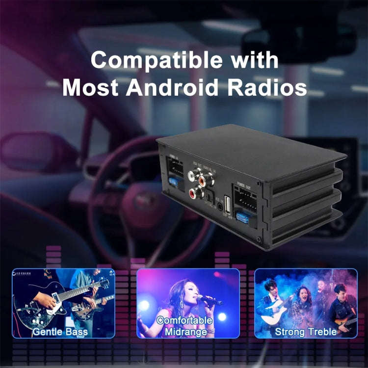 9-16V 15A 200W Car DSP Sound Amplifier for Android MP5, Sound Amplifier for Android MP5