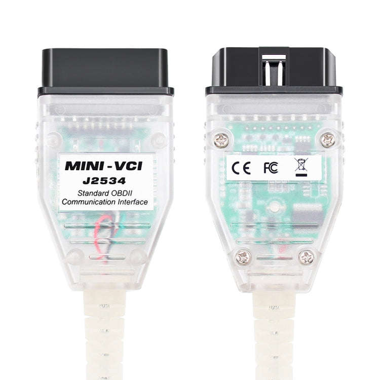 USB to OBD2 16 Pin MINI VCI FT232RL Single Diagnostic Cable for Toyota TIS Techstream, FT232RL