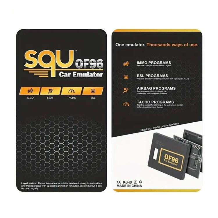 Car V96 ECU Repair Emulator, OF96