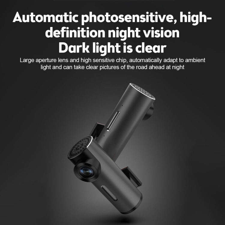 Car 1080P HD WiFi Driving Recorder, Supports Mobile APP Link & Automatic Loop Recording, Car WiFi...