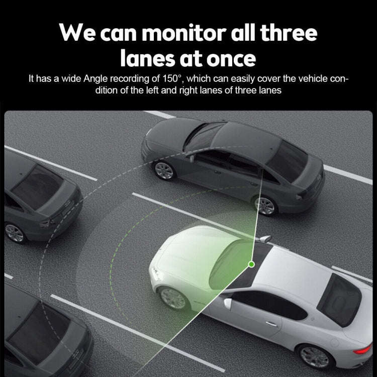 Car 1080P HD WiFi Driving Recorder, Supports Mobile APP Link & Automatic Loop Recording, Car WiFi...