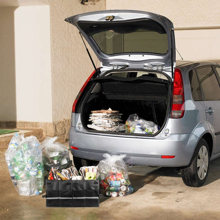 Hard Middle Partition Car Trunk Foldable Storage Box, Size: 58 x 40 x 30cm, Hard Middle Partition